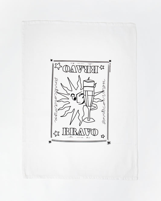 BRAVO Tea Towel - Sole